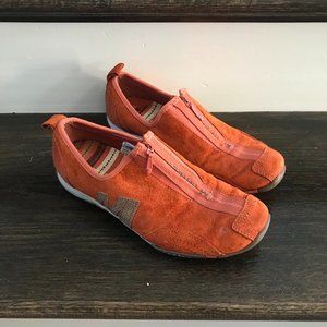 Merrell Barrado Burnt Orange Slipon Shoes